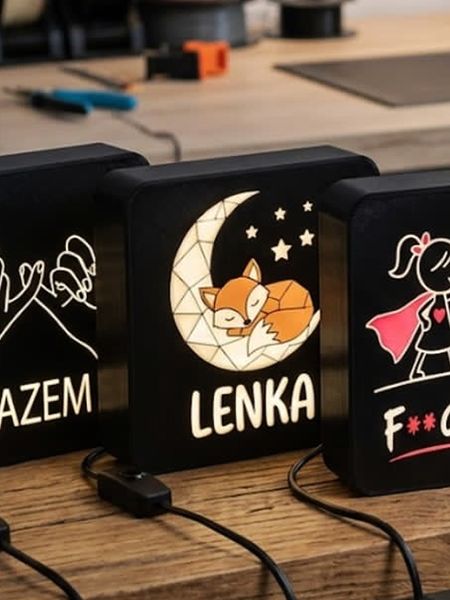 Kaseton podświetlany personalizowany